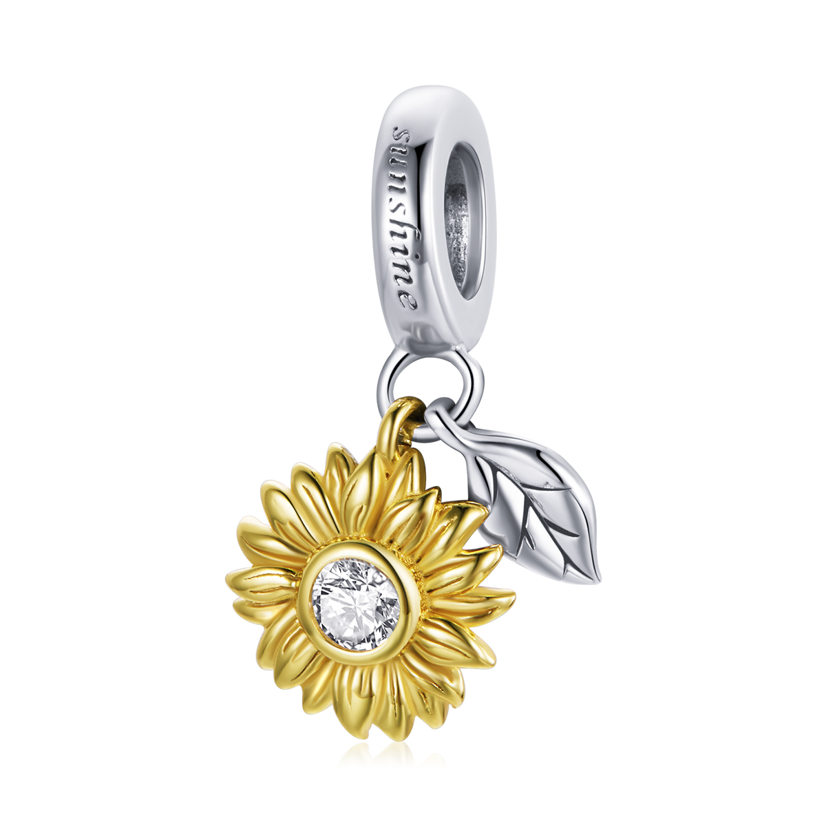 pandora estilo girasol brillante bsc462