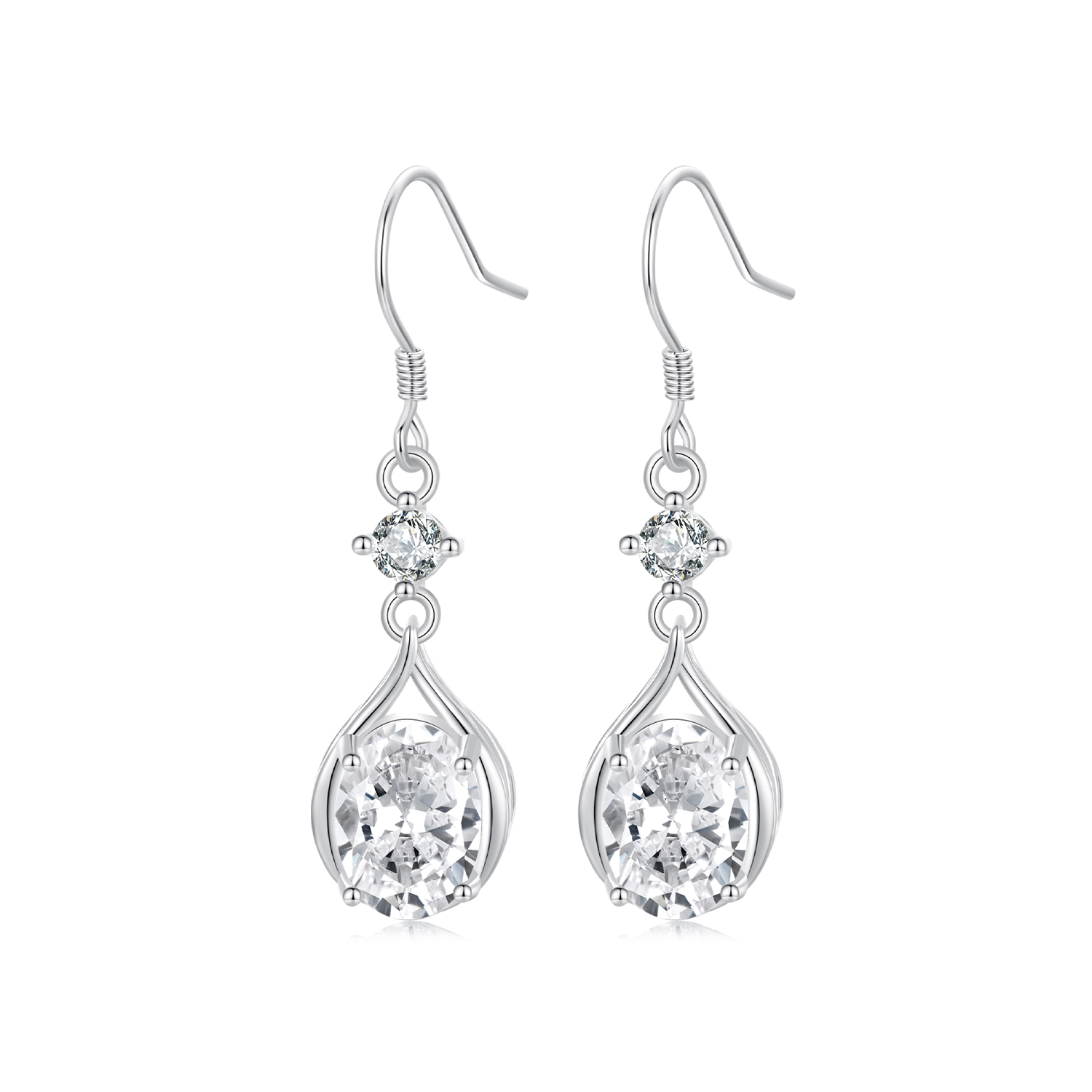 pendientes estilo lágrima de pandora bse1087