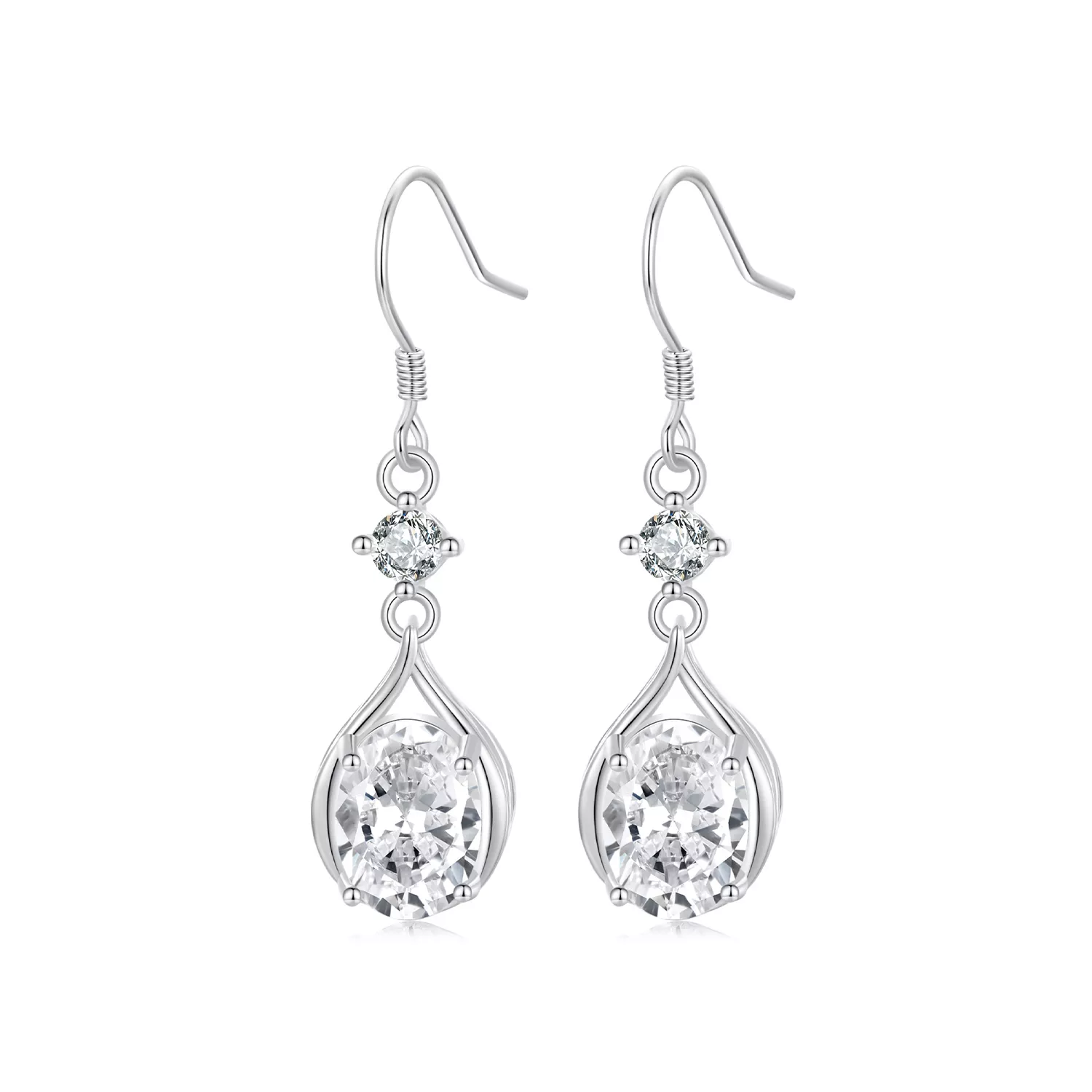 pendientes estilo lágrima de pandora bse1087