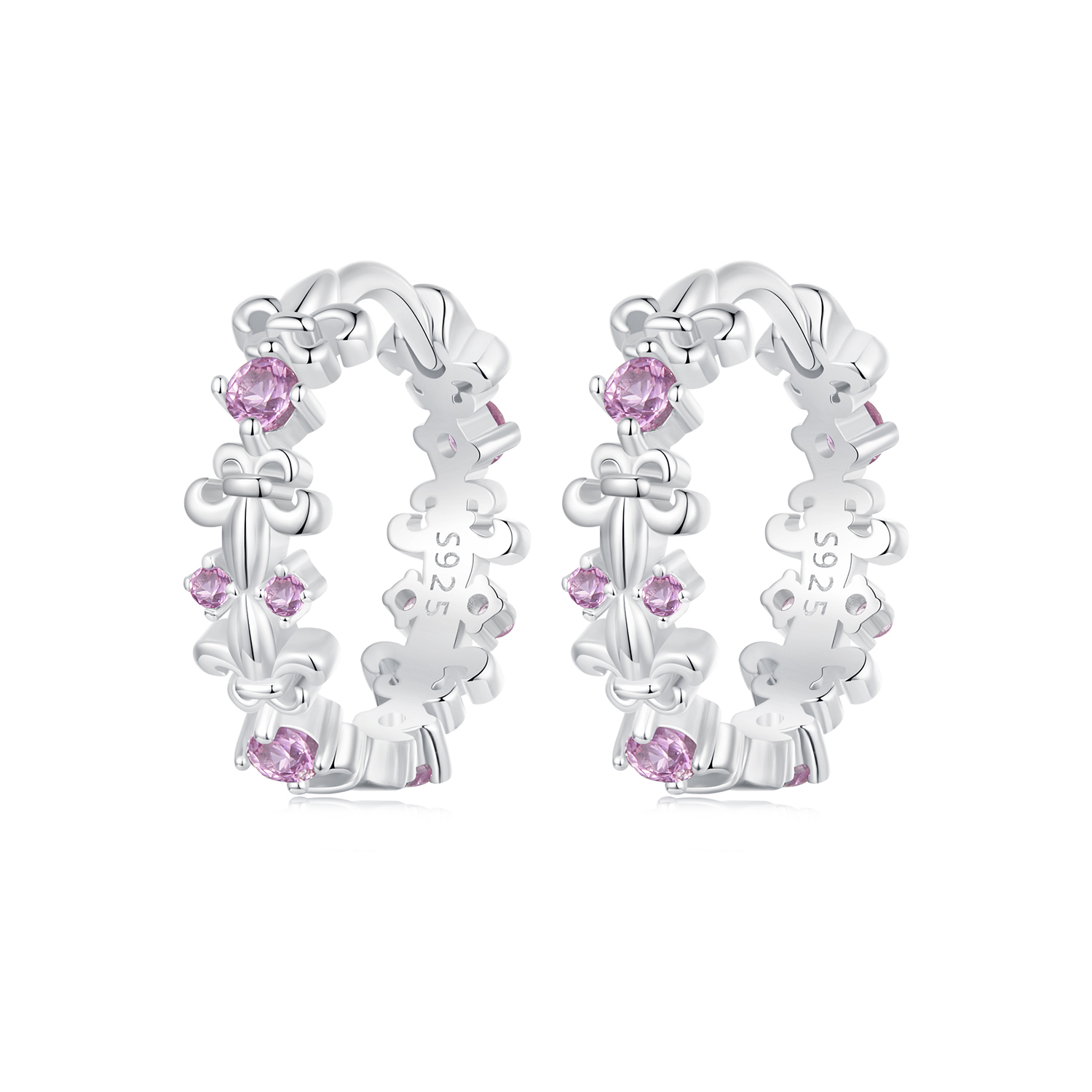 pendientes iris estilo pandora bse1046