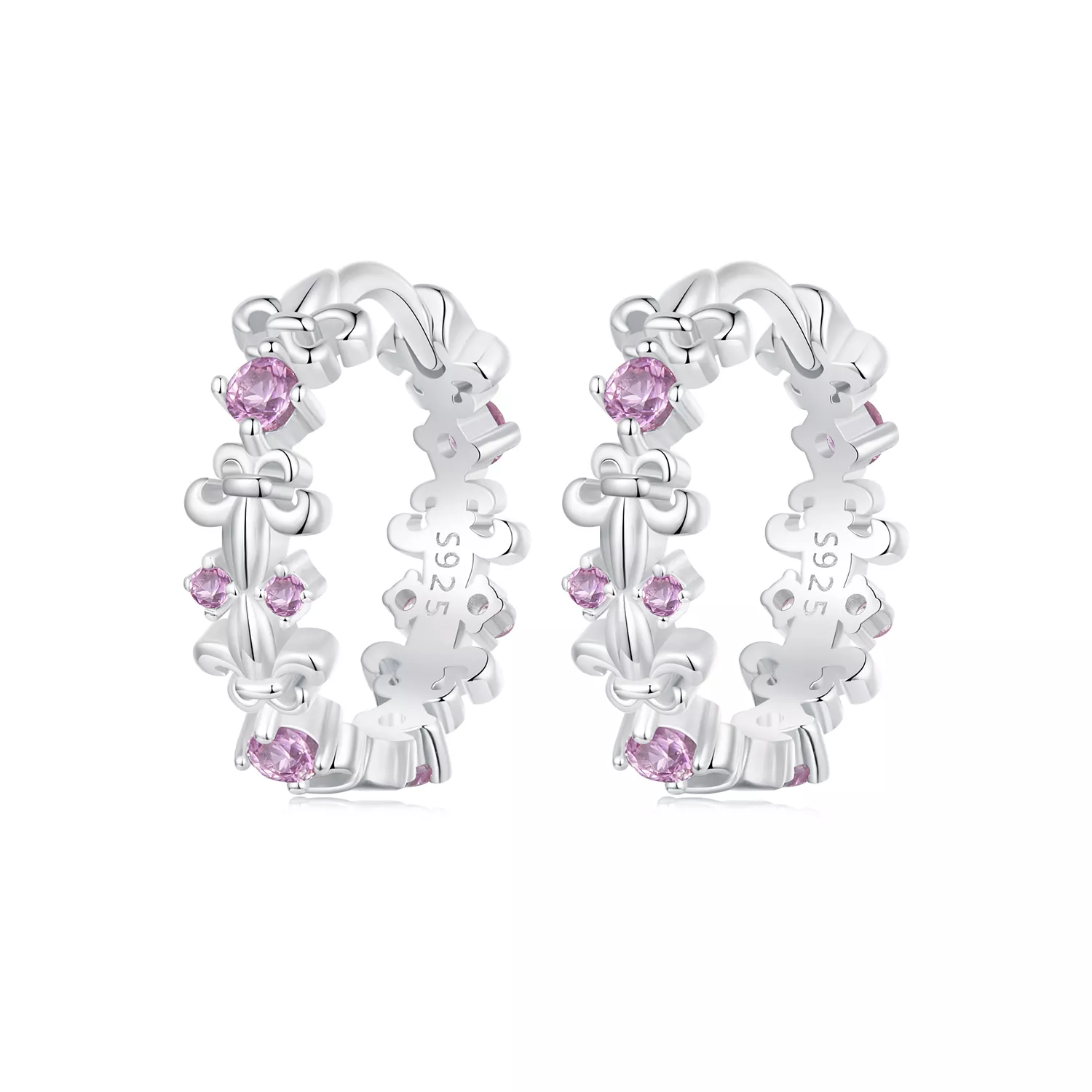 pendientes iris estilo pandora bse1046