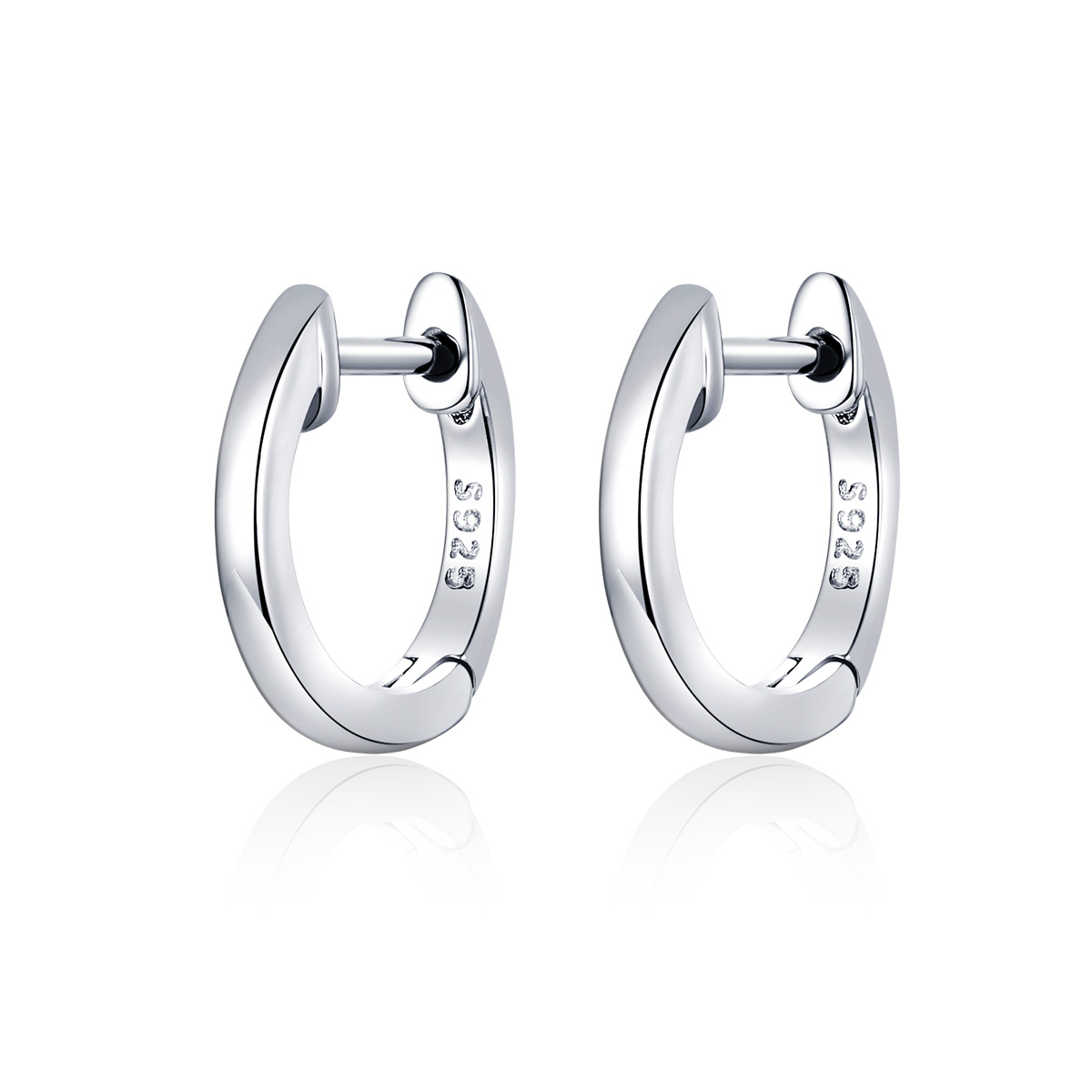pendientes sencillos estilo pandora sce808 a