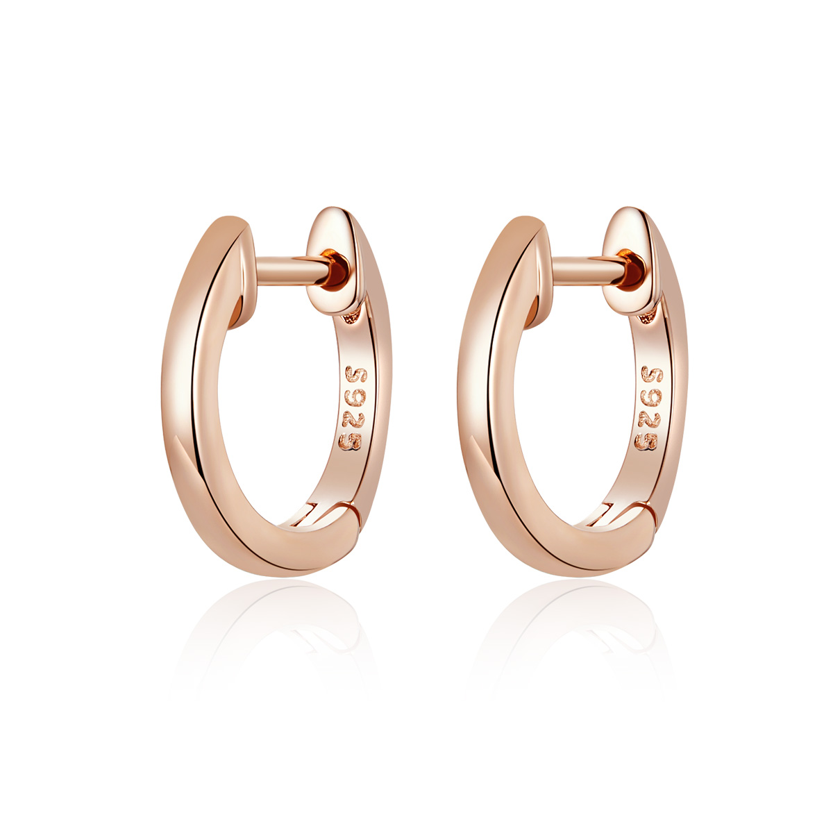 pendientes sencillos estilo pandora sce808 c