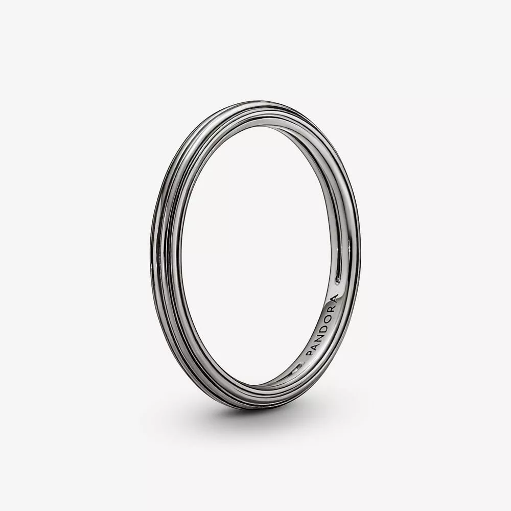 anillo línea rutenio pandora me 149591c00