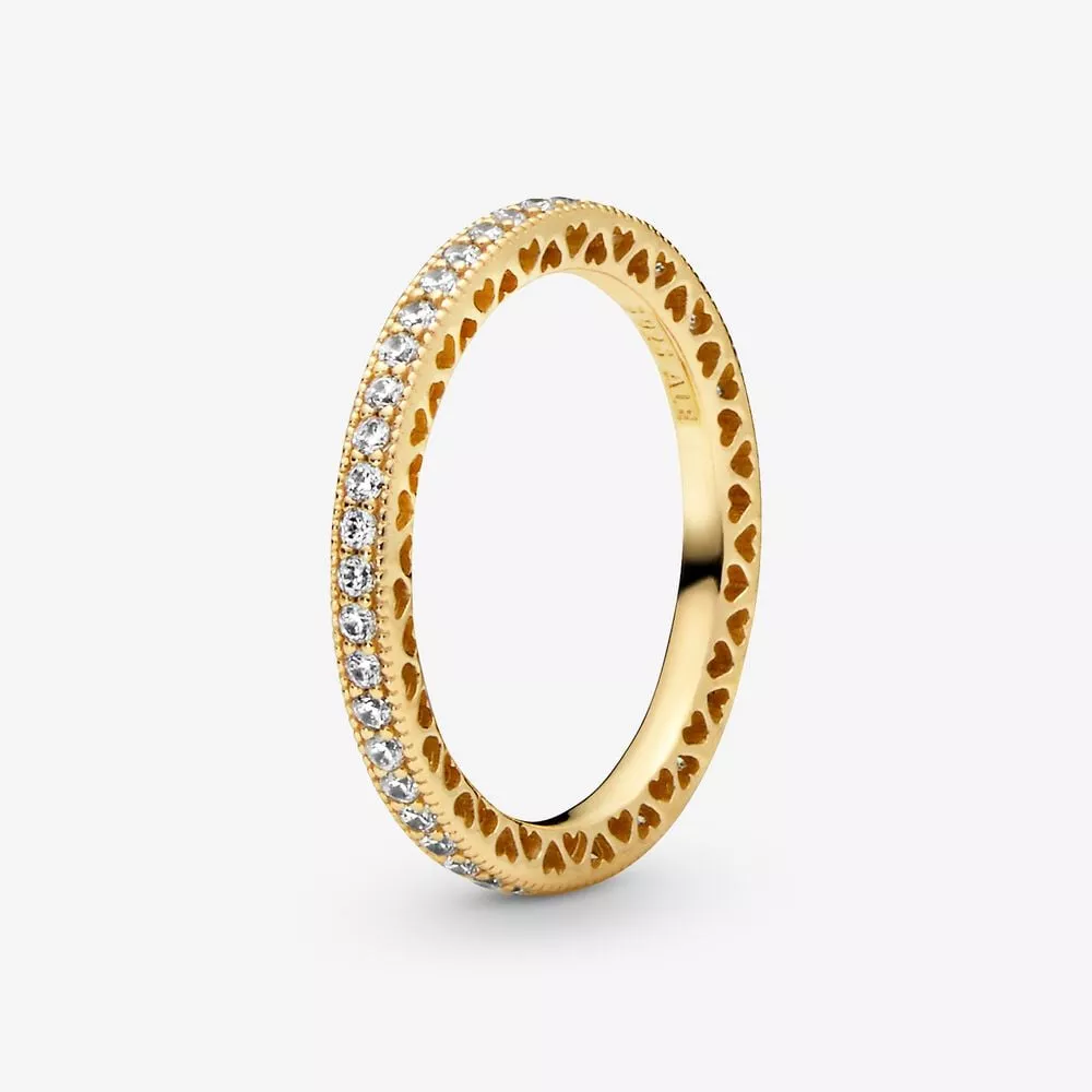 anillo pandora corazones y brillo 168655c01