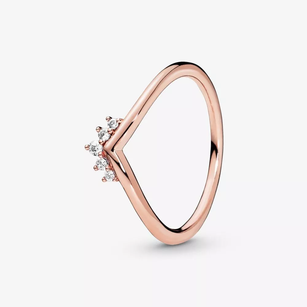 anillo pandora deseo clásico con tiara 188282cz