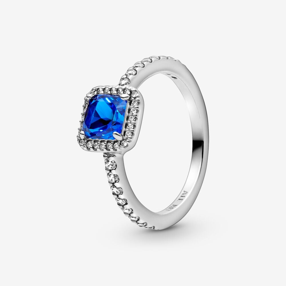 anillo pandora en plata de ley elegancia atemporal azul 198863c02