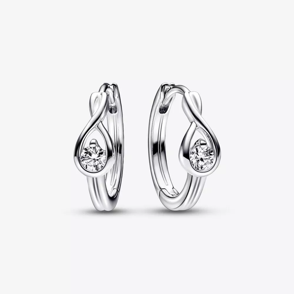 aros de diamantes cultivados en laboratorio pandora infinite de 020 quilates en plata de ley 292412c01