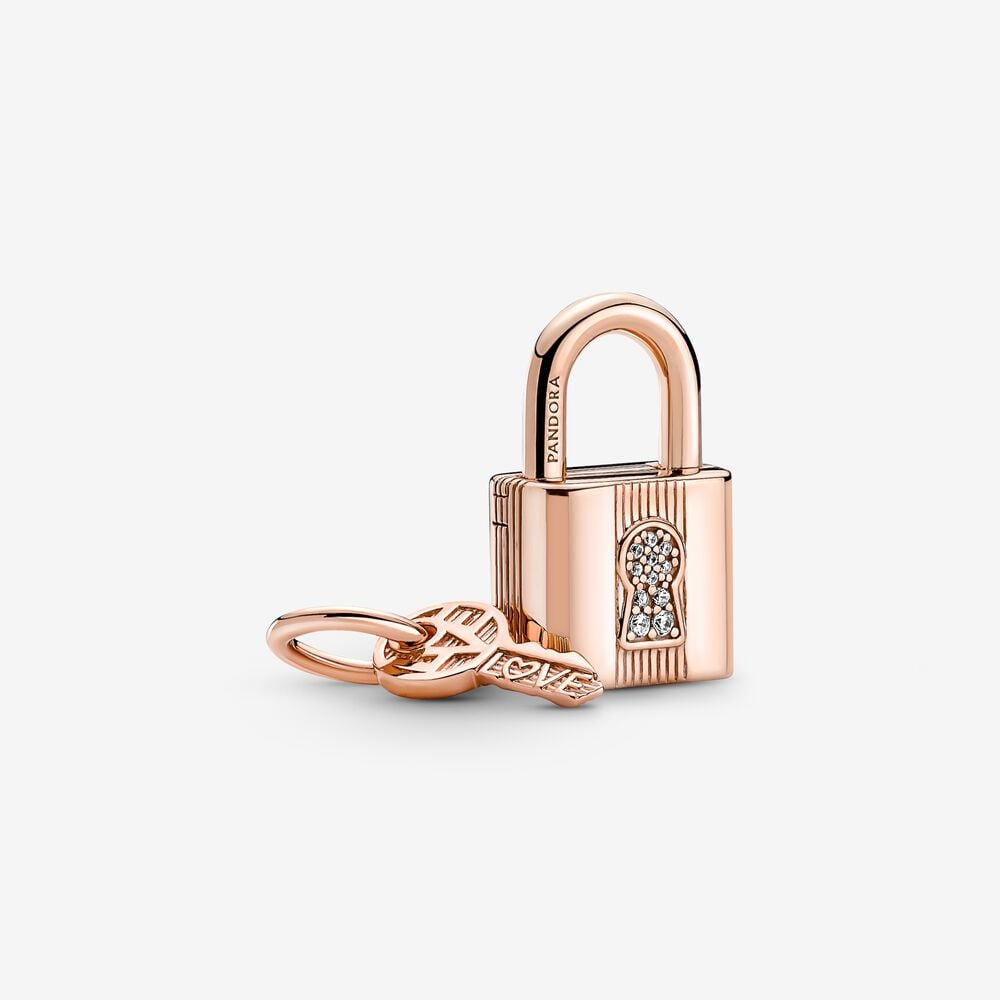 charm colgante pandora candado y llave 780088c01