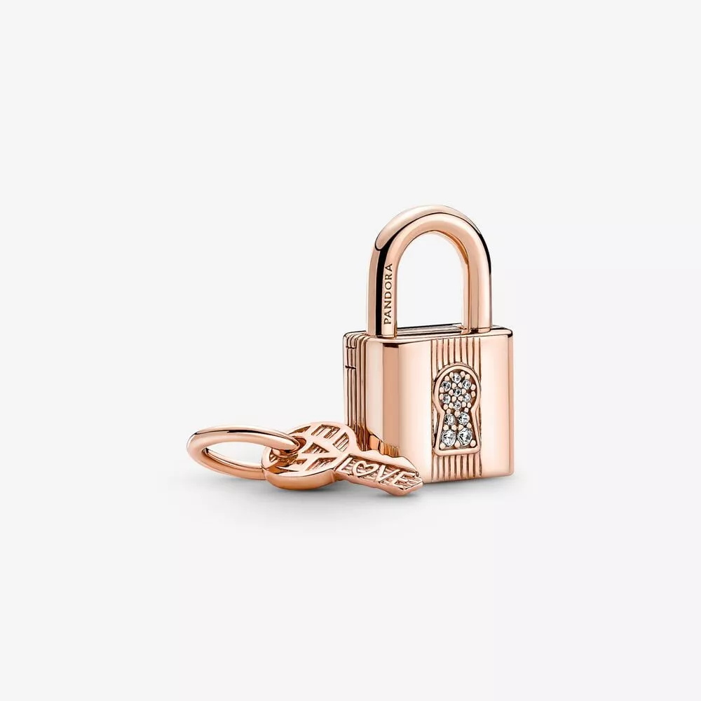 charm colgante pandora candado y llave 780088c01