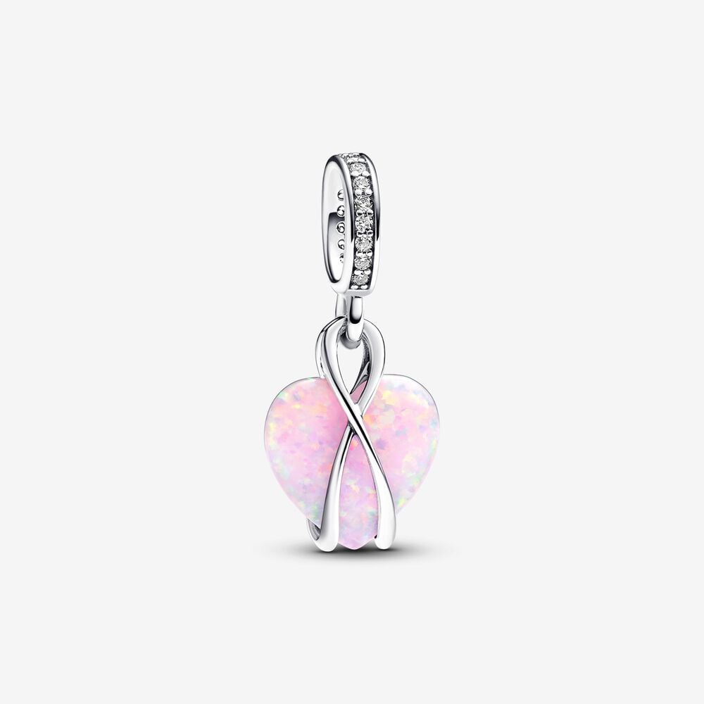 charm colgante pandora corazón opalescente mamá 793202c01