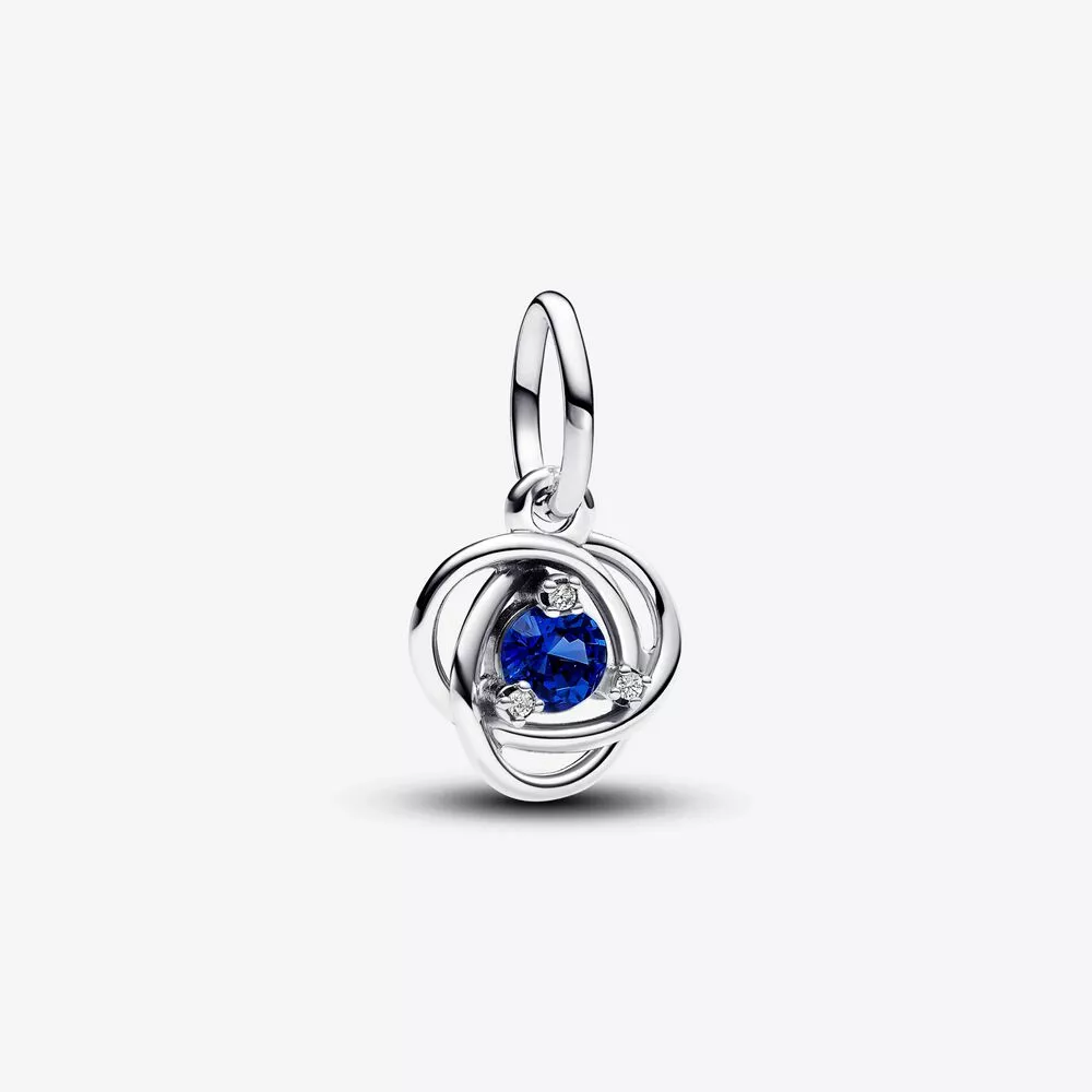 charm colgante pandora círculo eternity azul 793125c09