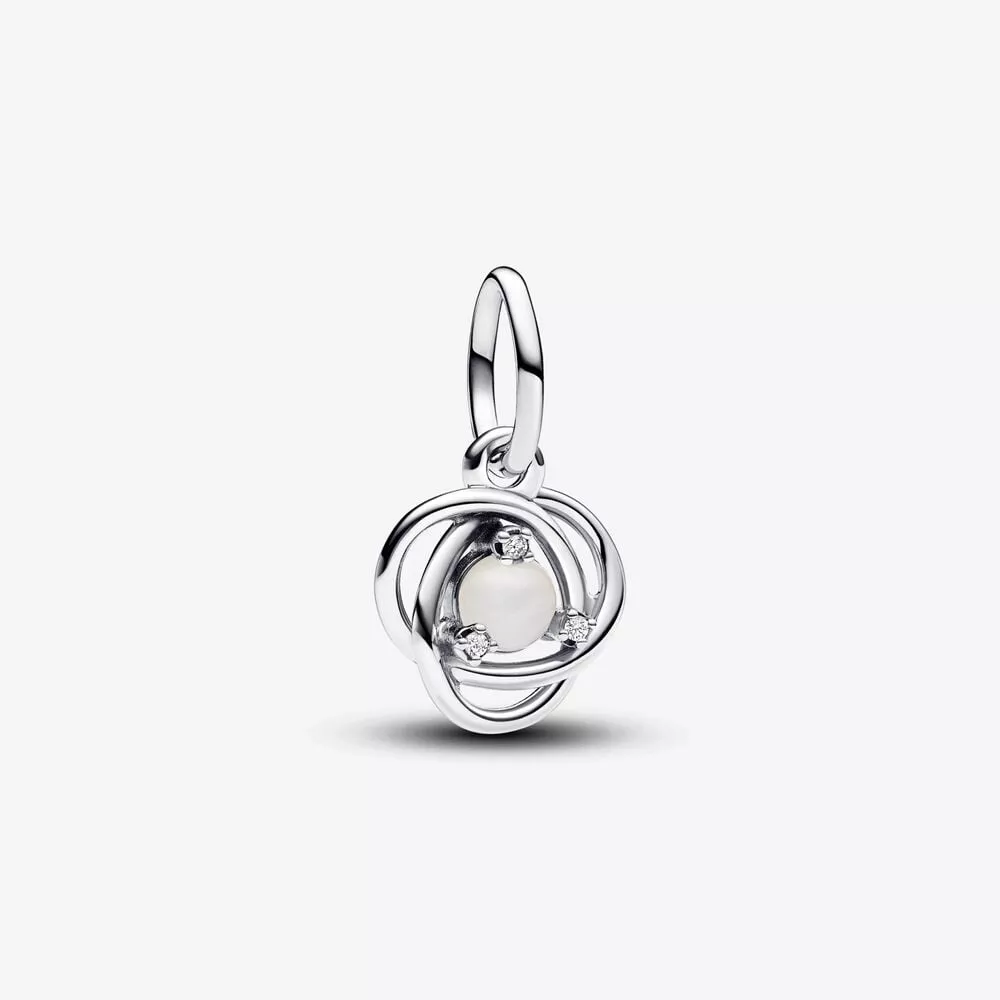 charm colgante pandora círculo eternity blanco 793125c06