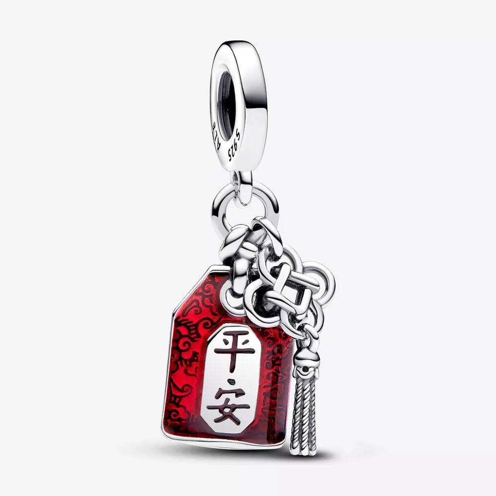 charm colgante pandora doble amuleto de la suerte 793054c01