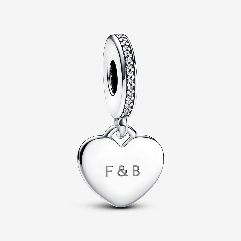 charm colgante pandora etiqueta de corazón para grabar 798761c01