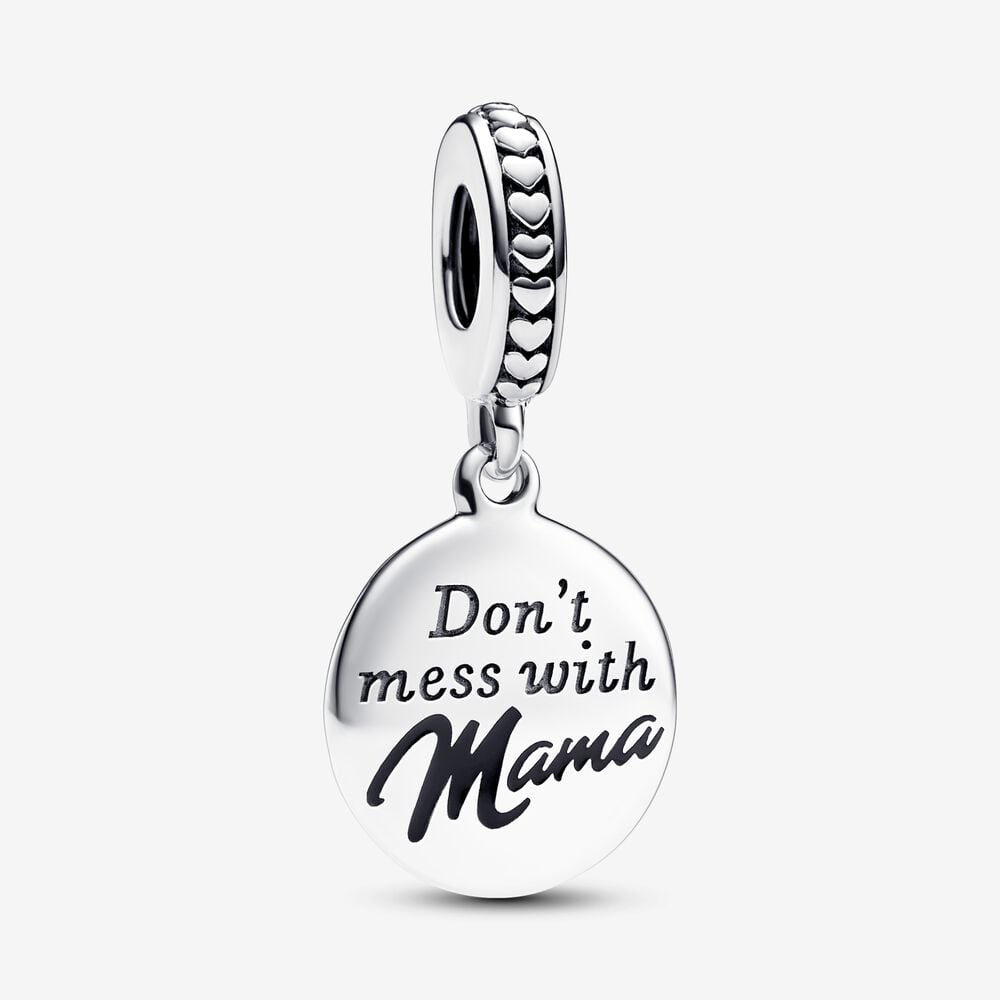 charm colgante pandora grabable mamá 793204c01