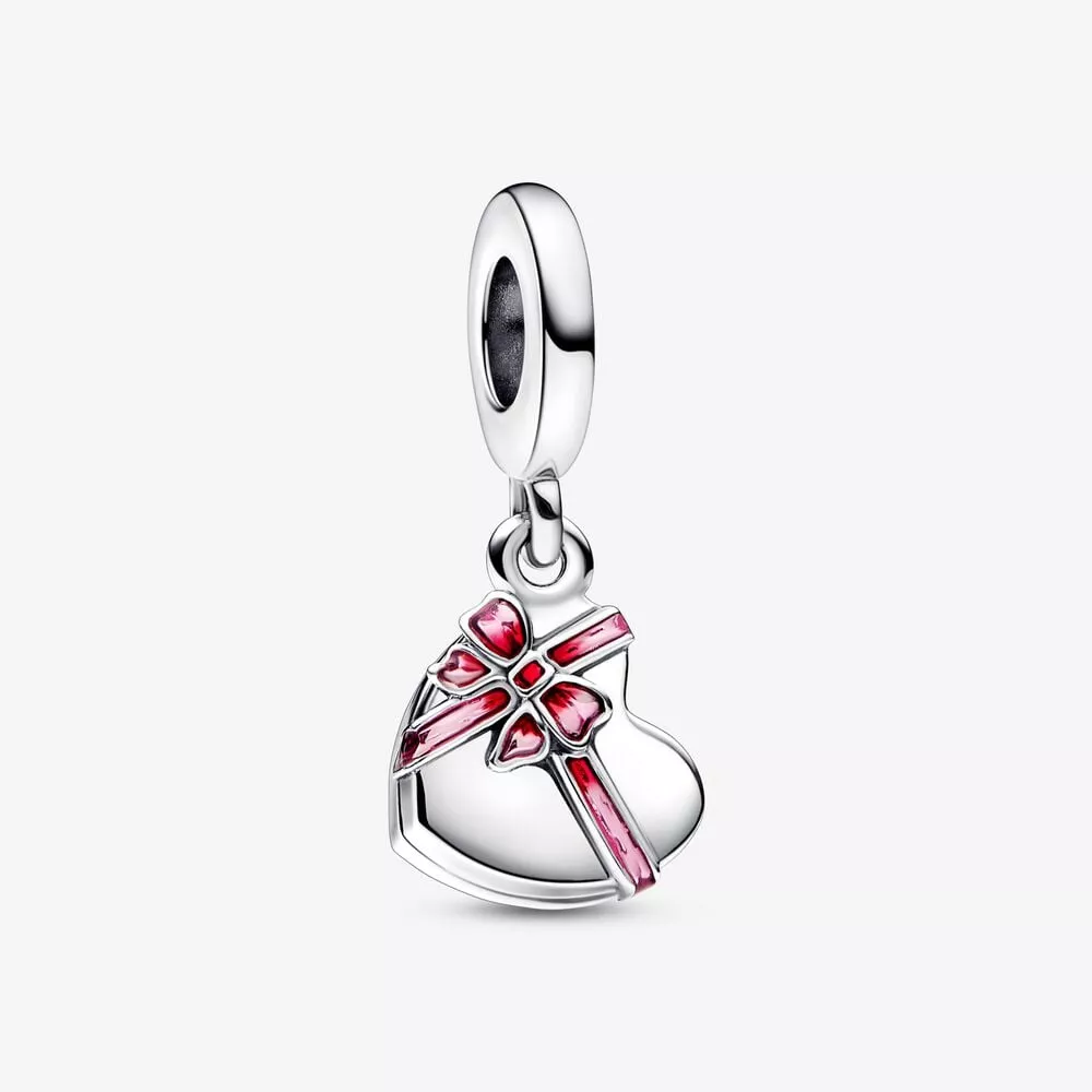 charm colgante pandora regalo de caja de bombones que se puede abrir 792587c01