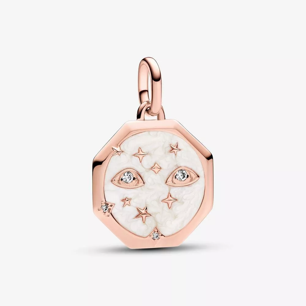 charm medallón ojos brillantes pandora me 783036c01