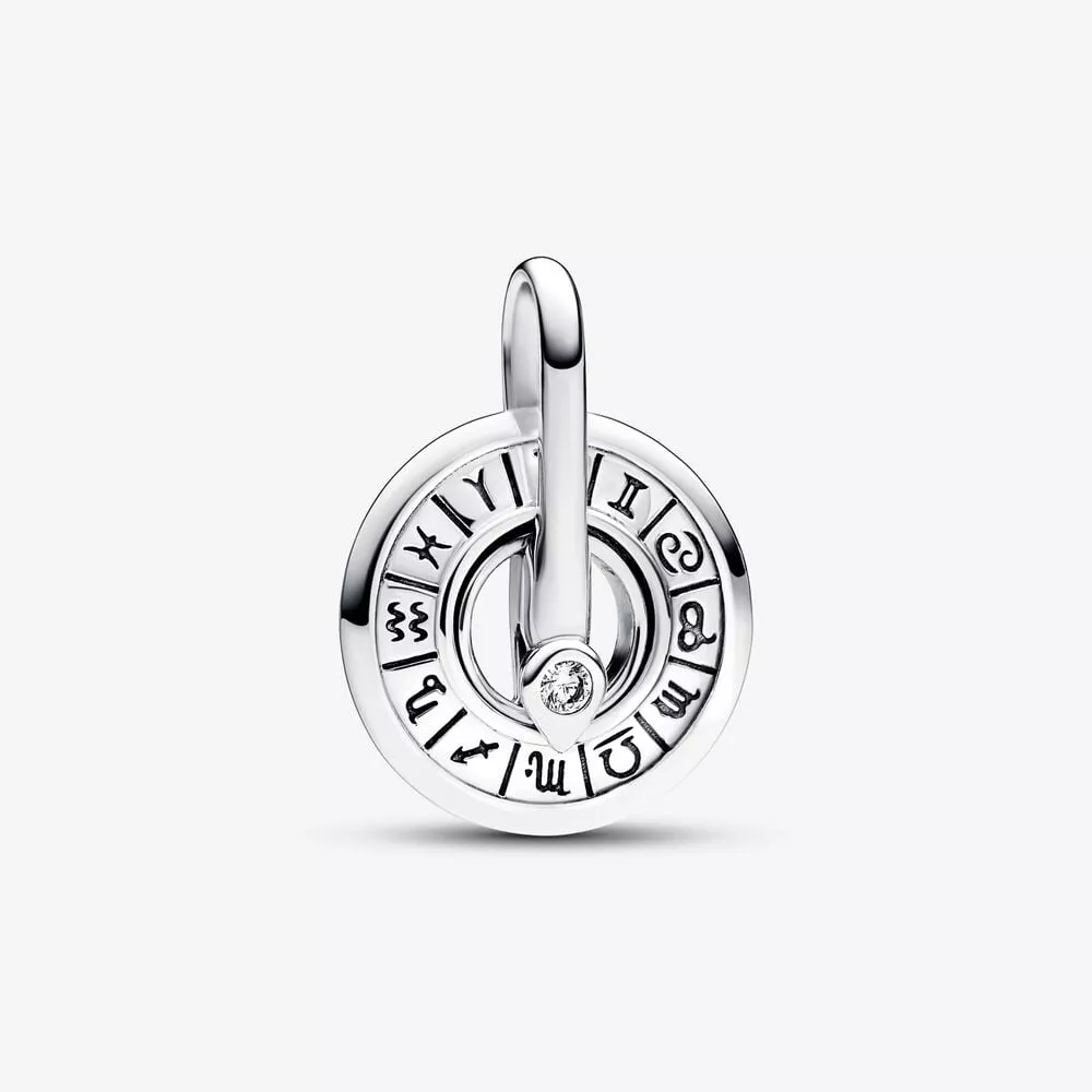 charm medallón rueda zodiacal pandora me 793038c01