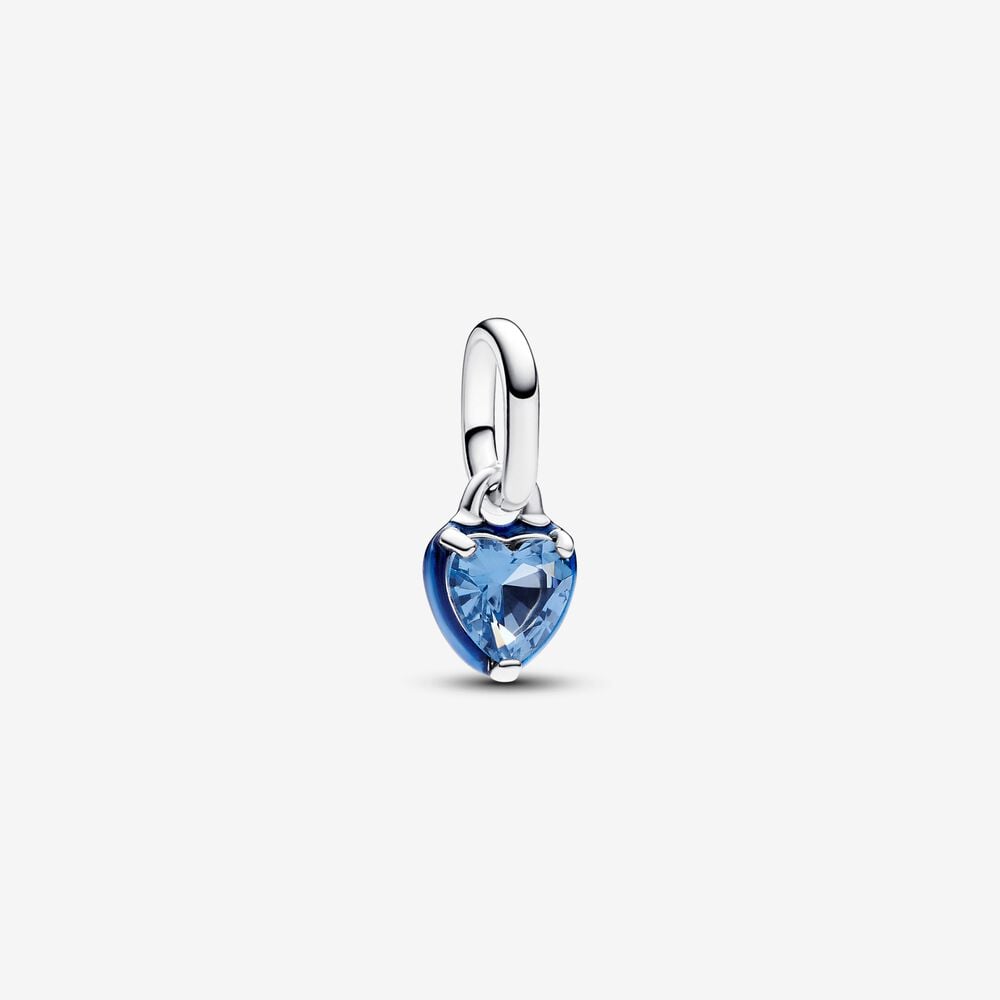 charm mini colgante chakra corazón azul pandora me 793042c02