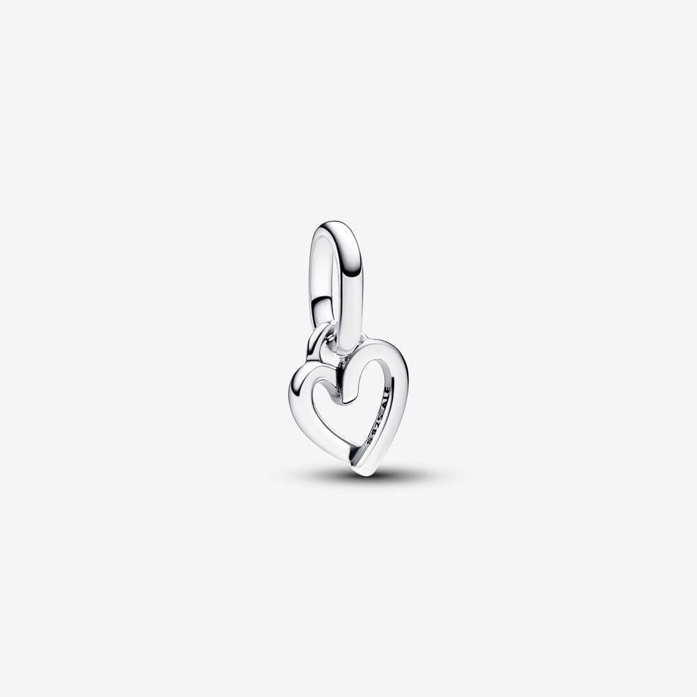 charm mini colgante corazón a mano alzada pandora me 793048c00