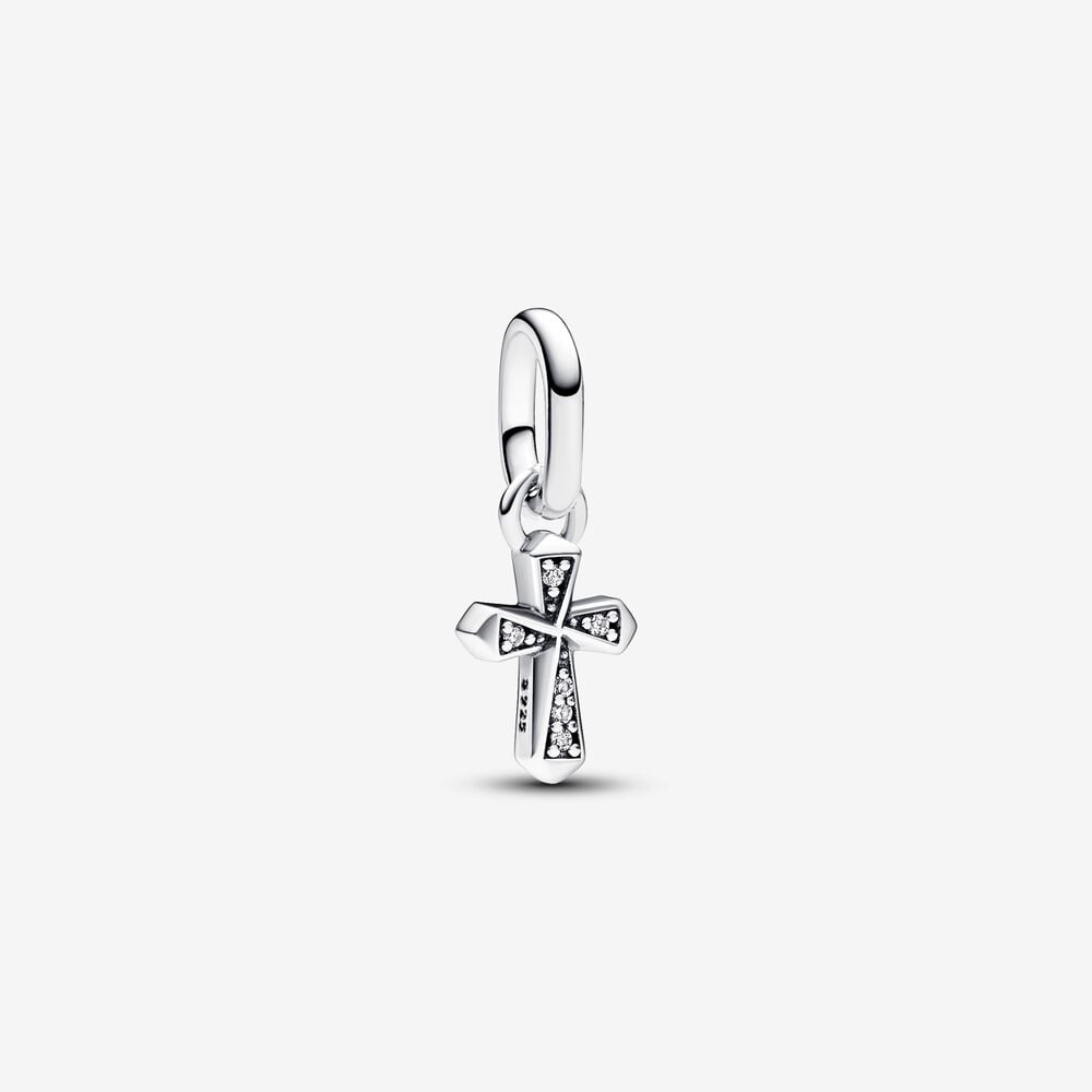 charm mini colgante cruz brillante pandora me 793044c01