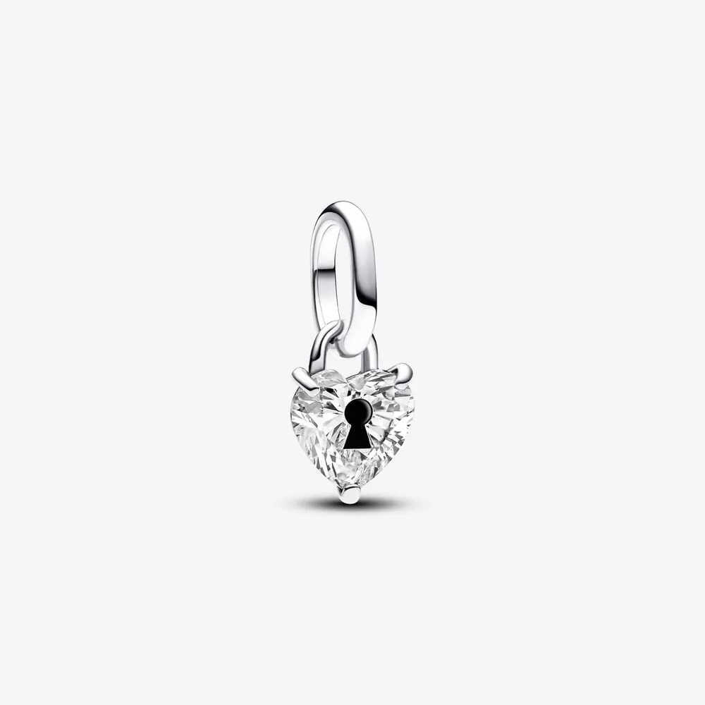 charm mini colgante pandora me cerradura corazón 793086c01