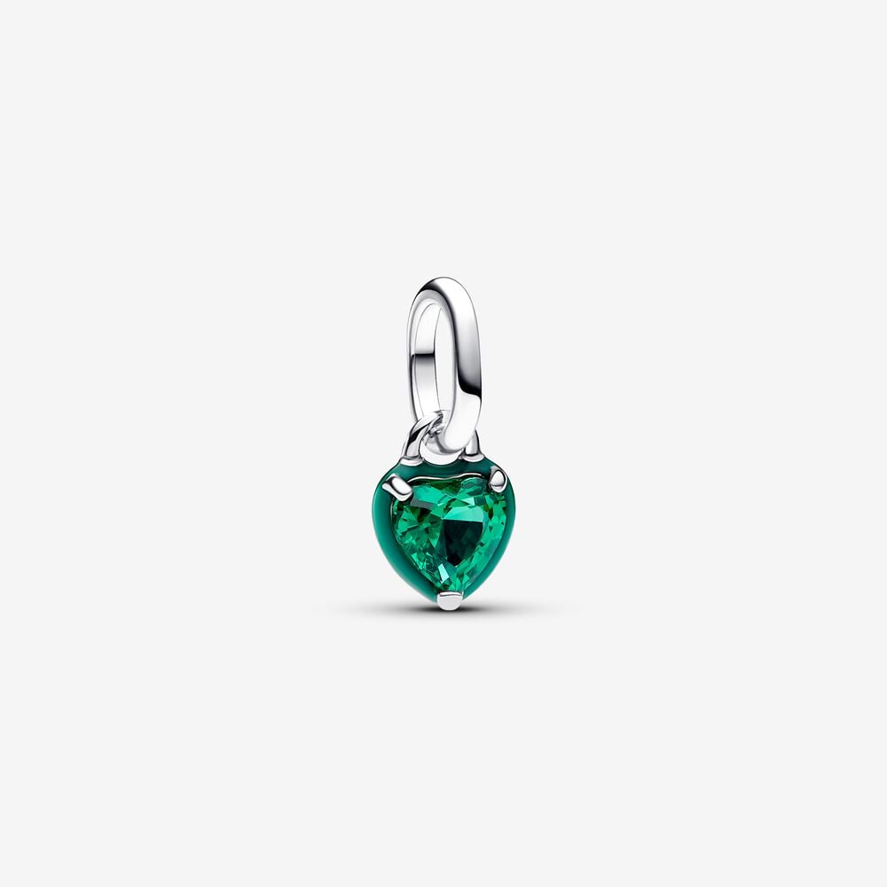 charm mini colgante pandora me chakra corazón verde 793042c03