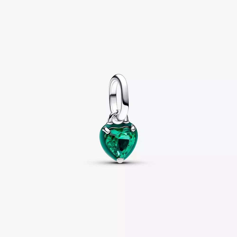 charm mini colgante pandora me chakra corazón verde 793042c03