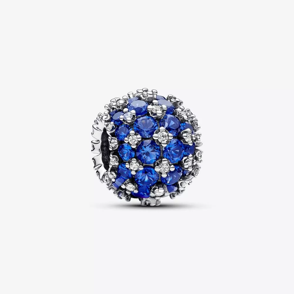 charm pandora azul redondo brillante en pavé 792630c02