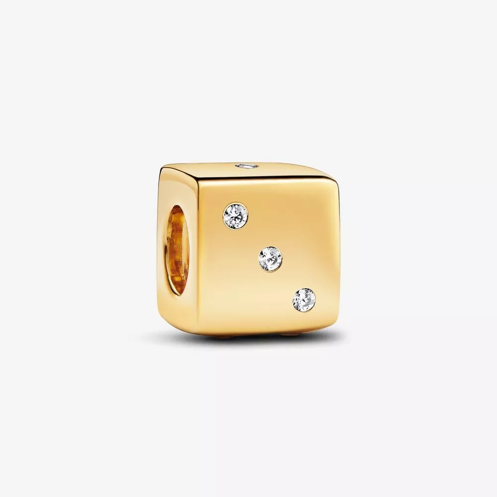 charm pandora dado brillante 761269c01