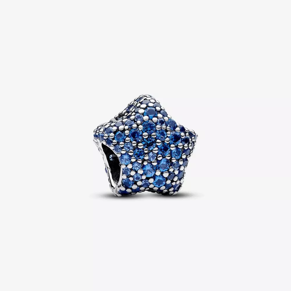 charm pandora estrella llamativa brillante en pavé 793026c01