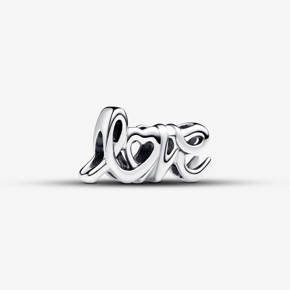charm pandora love escrito a mano 793055c00