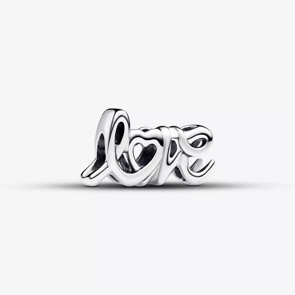 charm pandora love escrito a mano 793055c00