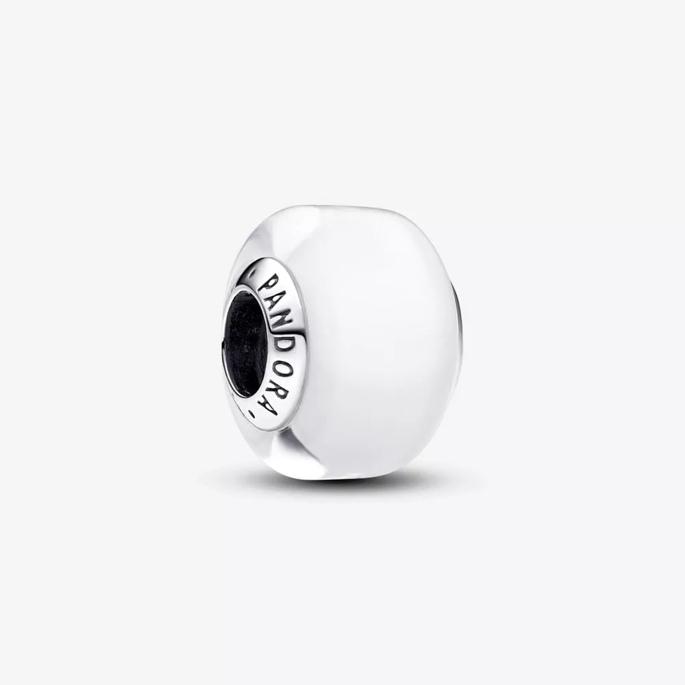 charm pandora mini cristal de murano blanco 793118c00