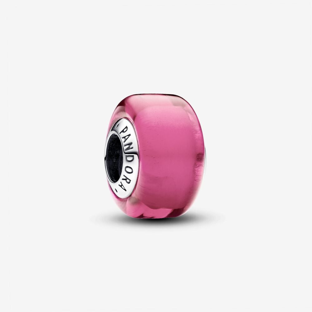 charm pandora mini cristal de murano rosa 793107c00