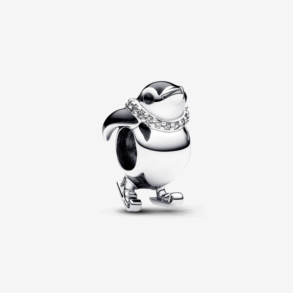 charm pandora pingüino esquiador 792988c01