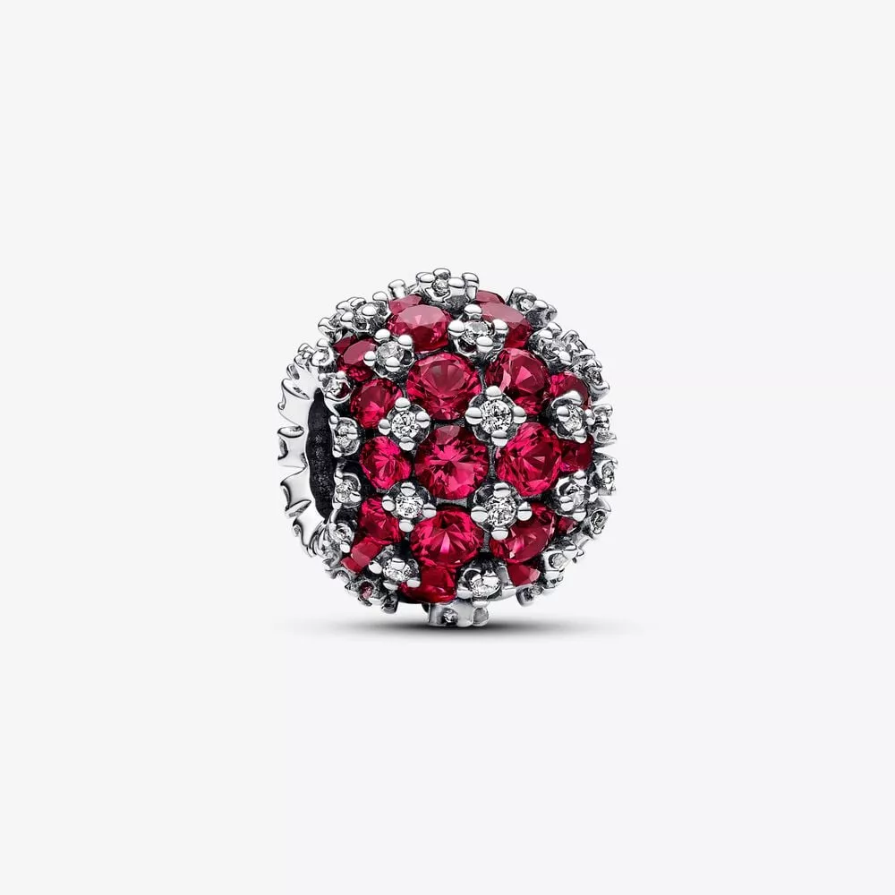 charm pandora redondo brillante en pavé rosa 792630c03