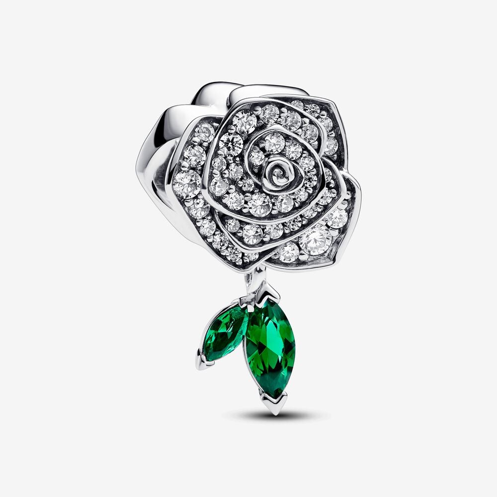 charm pandora rosa floreciendo brillante 793201c01