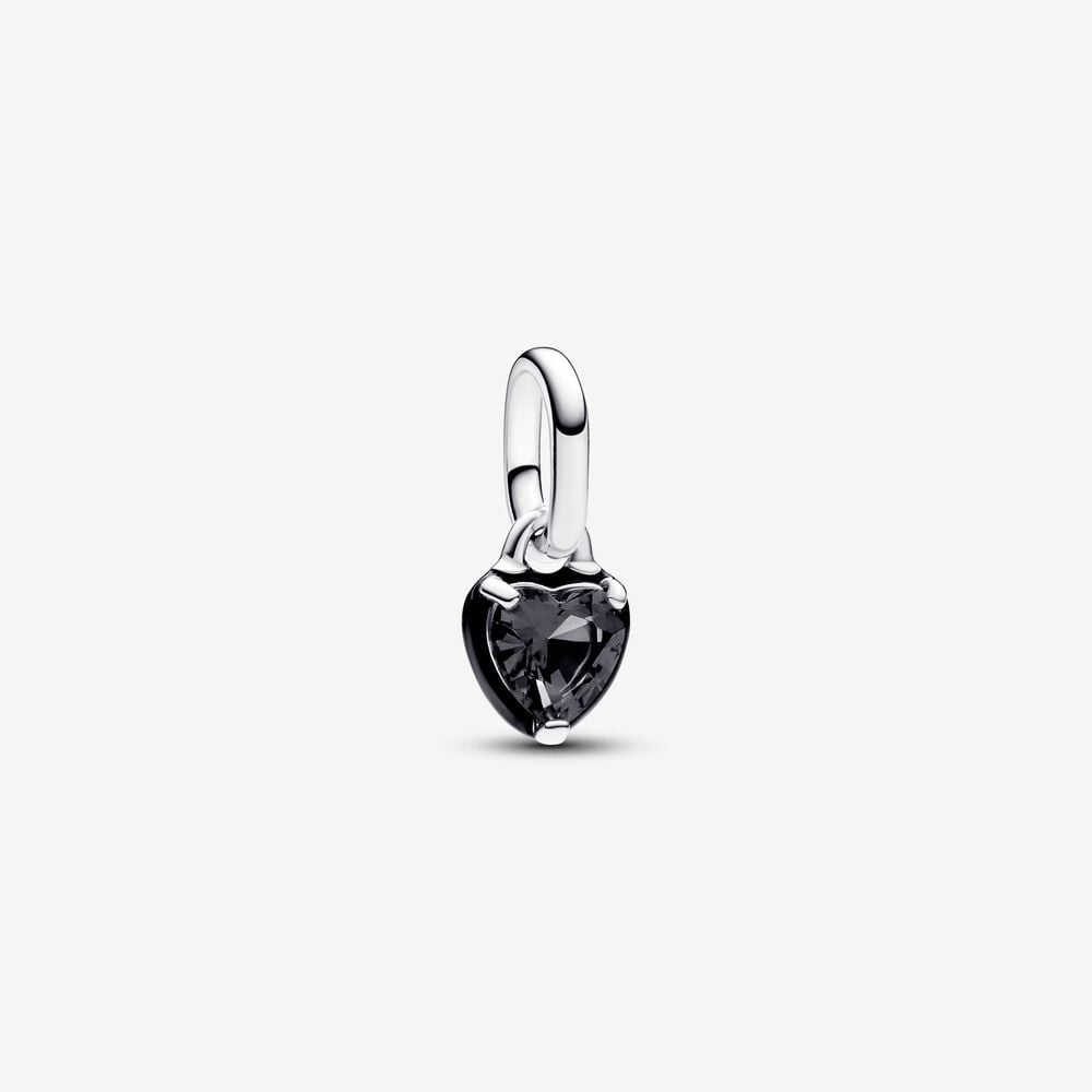 mini colgante chakra corazón negro de pandora me 793042c01