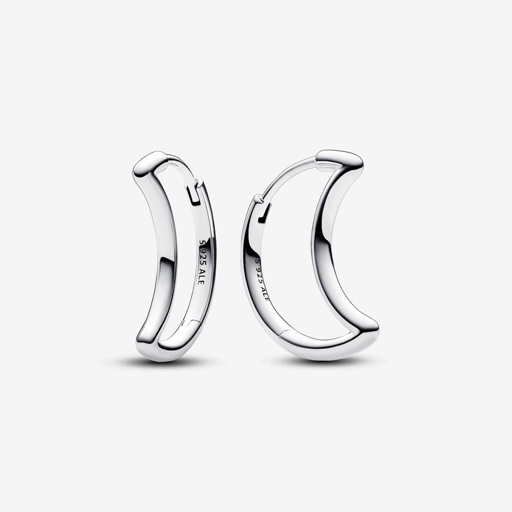 pendientes pandora de aro luna 292989c00