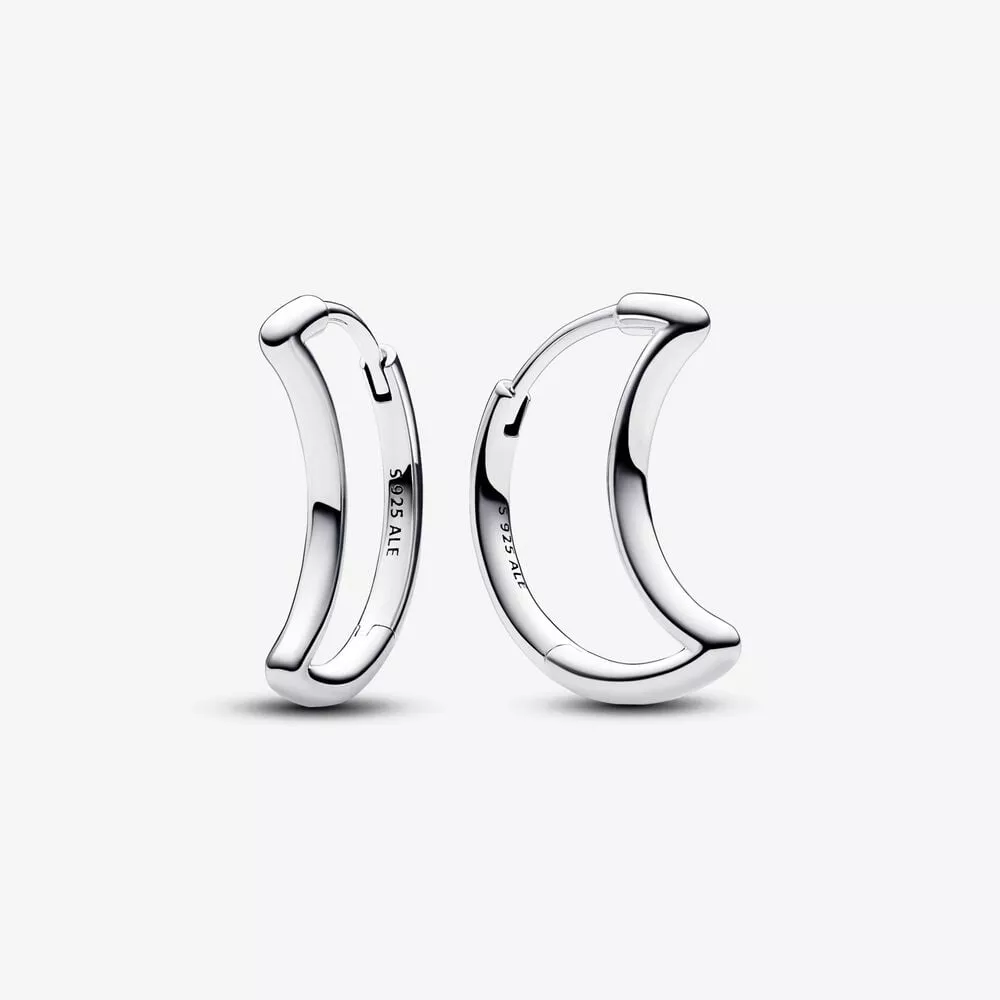 pendientes pandora de aro luna 292989c00