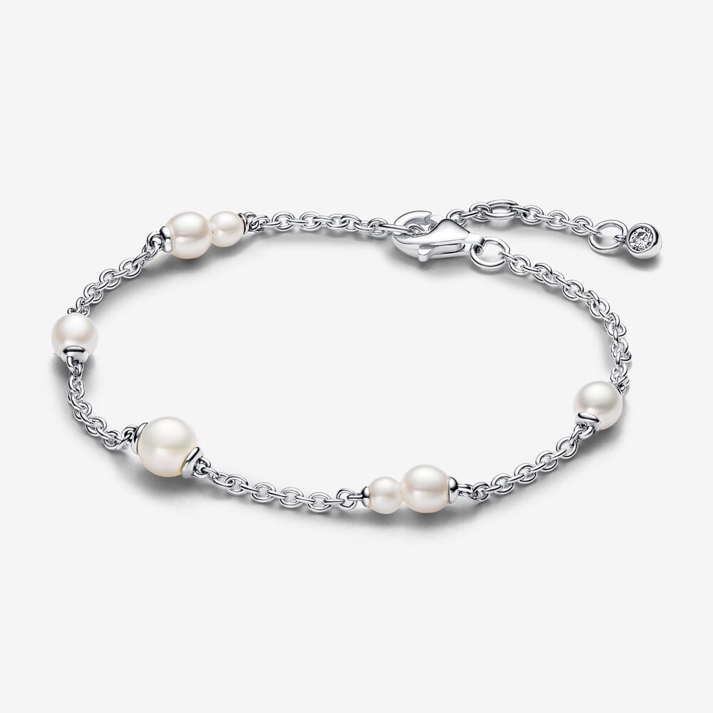 pulsera cadena pandora perlas cultivadas de agua dulce 593172c01