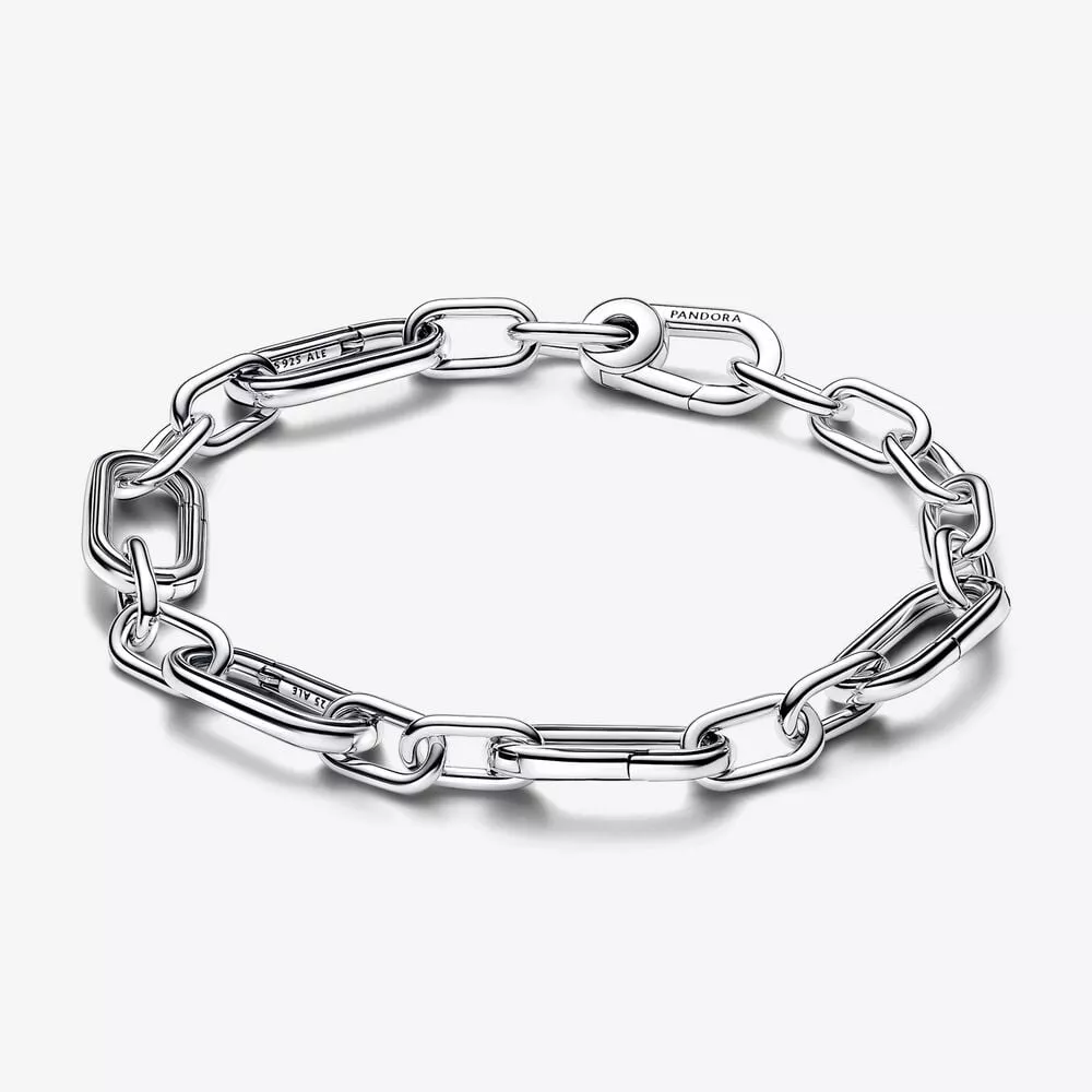 pulsera de cadena de eslabones link pandora me con cinco links que se pueden abrir 593363c00