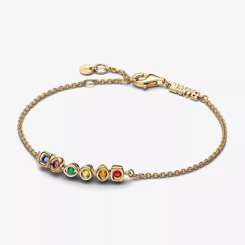 pulsera de cadena pandora gemas del infinito de los vengadores de marvel 562960c01
