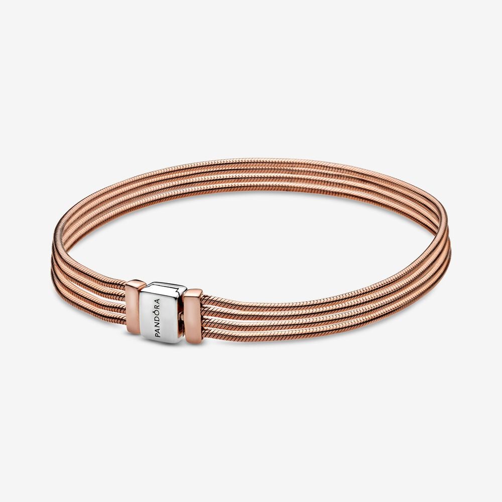 pulsera diseño multi cadena de serpiente de pandora reflexions 588782c00