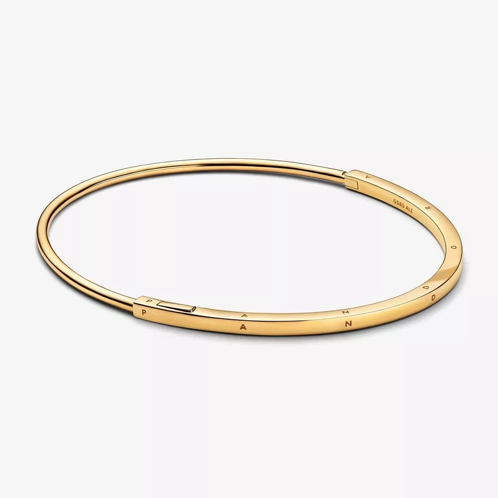 pulsera rígida pandora signature i d 552227c00