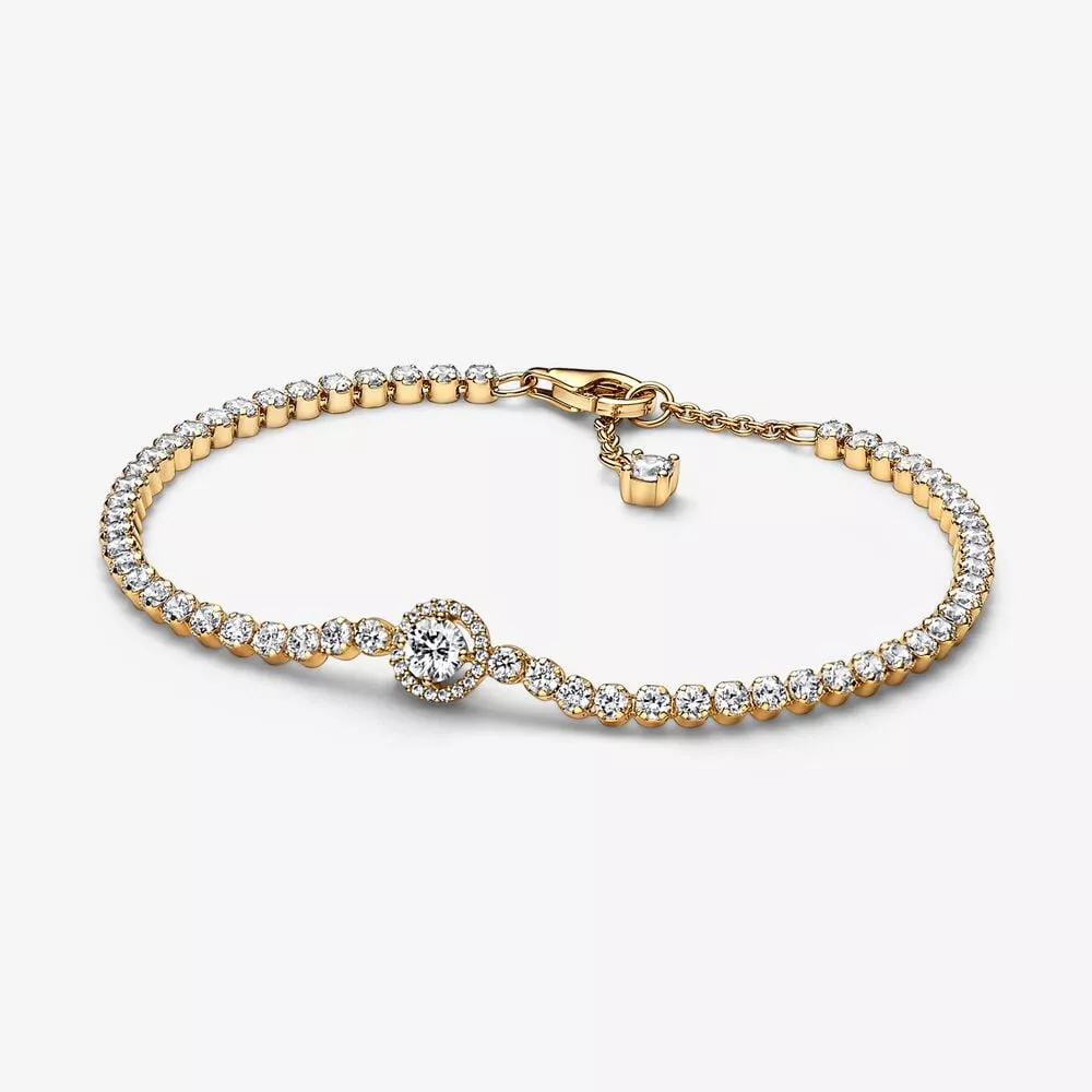 pulsera tenis pandora halo brillante 569416c01