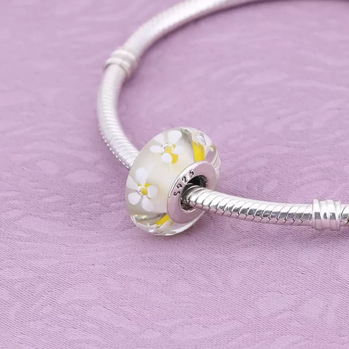 (imagen para) Charm flor roja - PANDORA - Ver 4