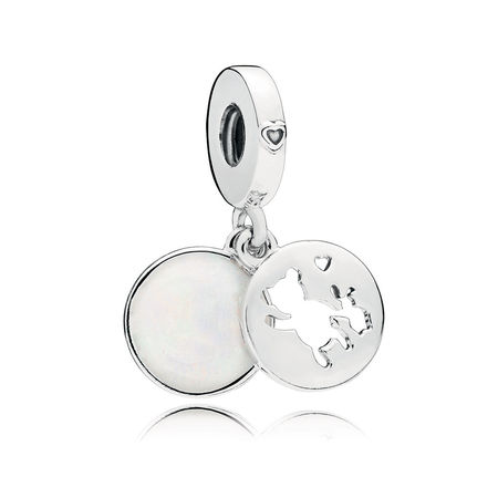 Charm colgante en plata de ley Perfectos Amigos - PANDORA Charm colgante en plata de ley Perfectos Amigos - PANDORA